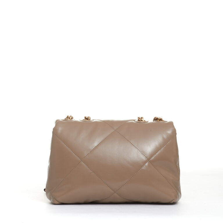 Sorelle Perego small shoulder bag taupe Italy