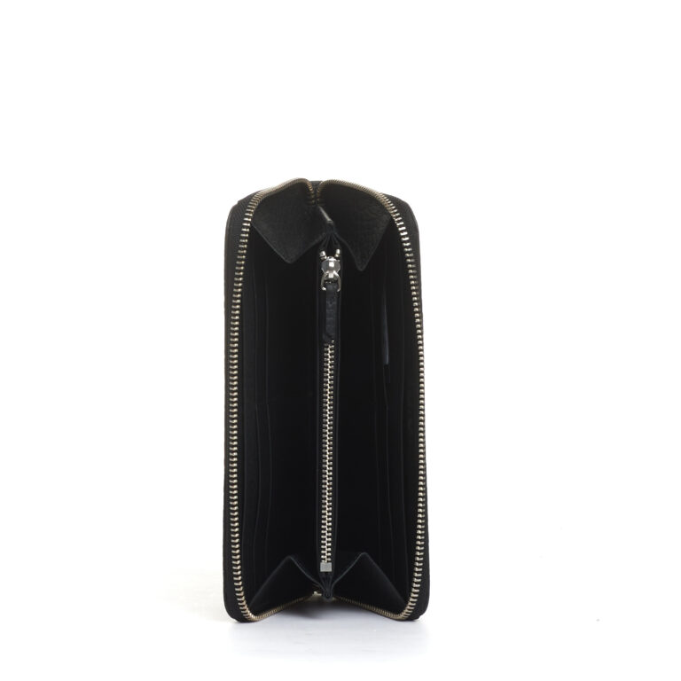 Sorelle Perego portafoglio zip around nero In Linea