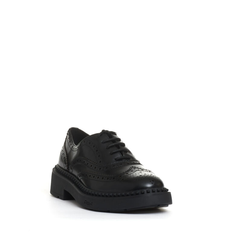 Sorelle Perego stringata pelle nera inglese Vendita