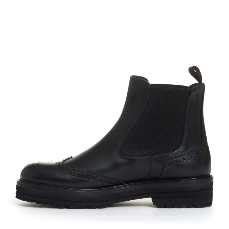 Sorelle Perego beatles inglese pelle nera Pezzi Unici