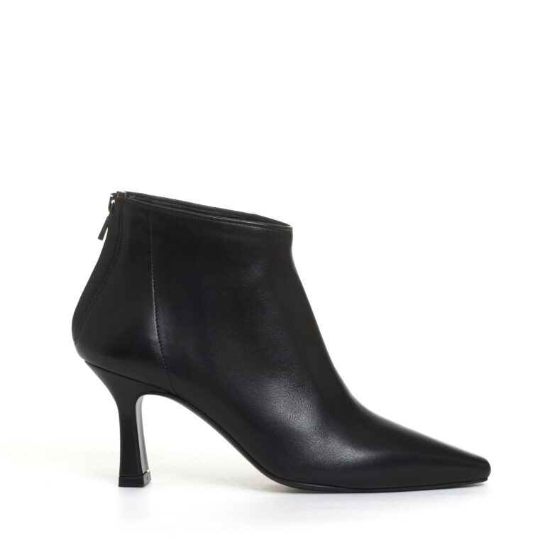 Sorelle Perego stivaletto pelle nera tacco 70 mm Soddisfazione Garantita