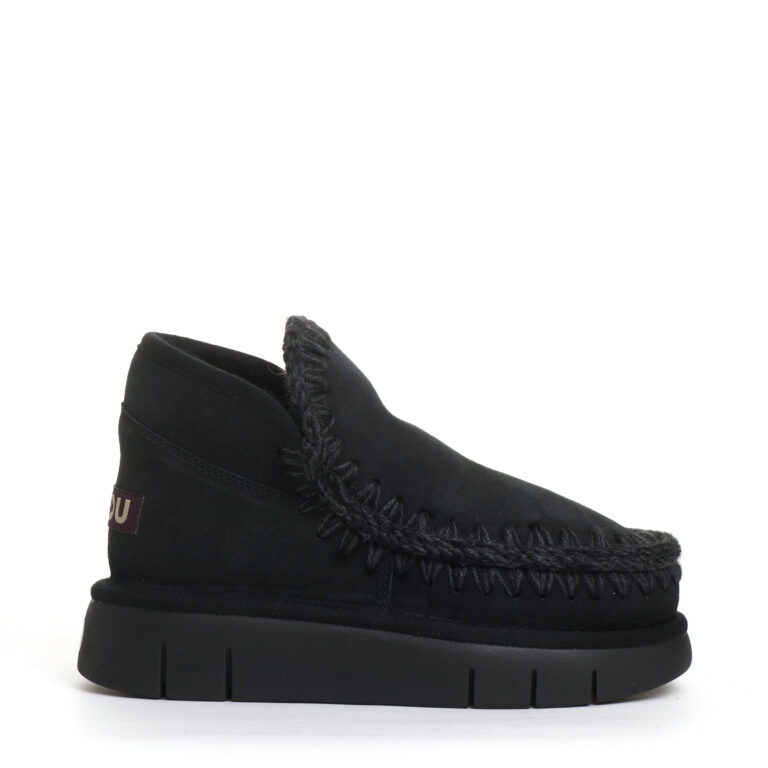 Sorelle Perego boot eskimo bounce camoscio nero