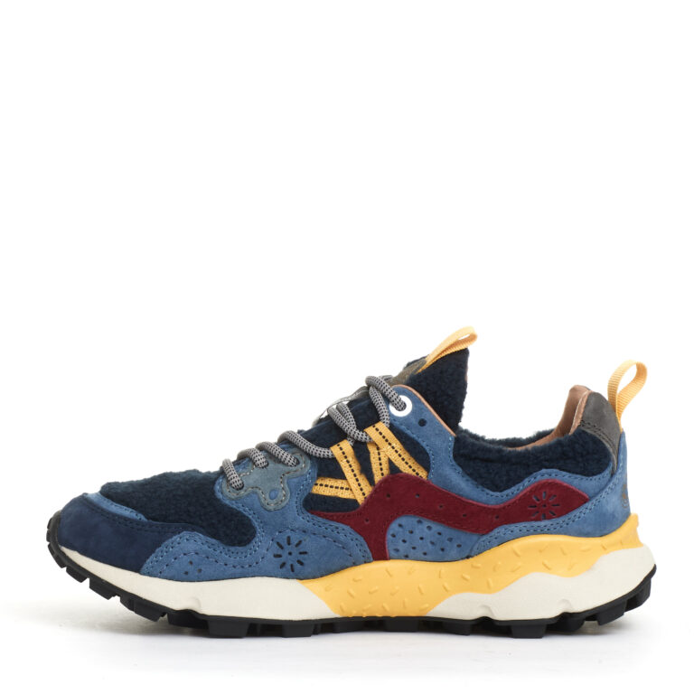 Sorelle Perego sneakers suede azzurro e bordeaux pelo blu Outlet
