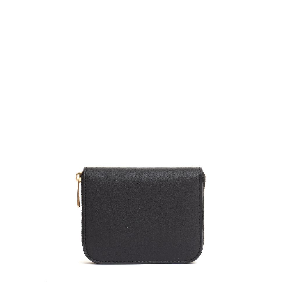 Sorelle Perego small zip portafoglio nero Soddisfazione Garantita