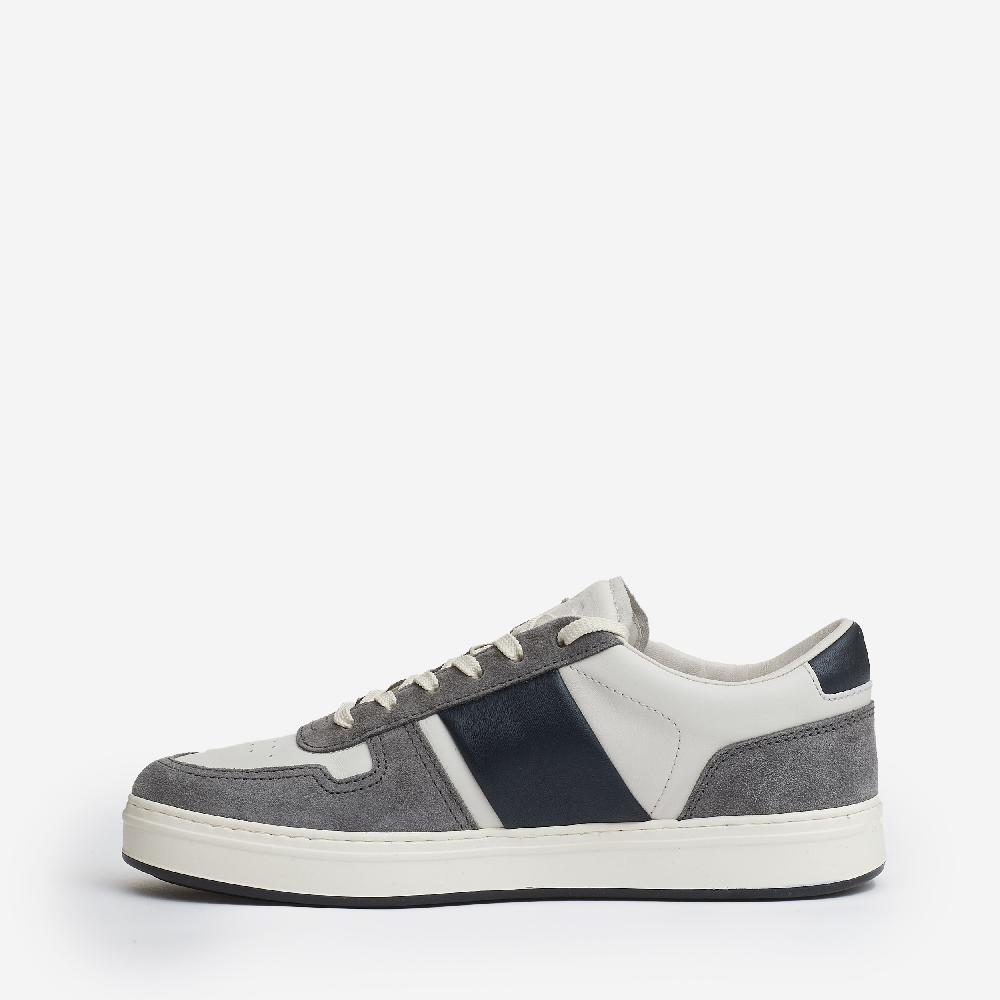 Sorelle Perego H TV sneakers pelle bianco grigio Consegna Veloce