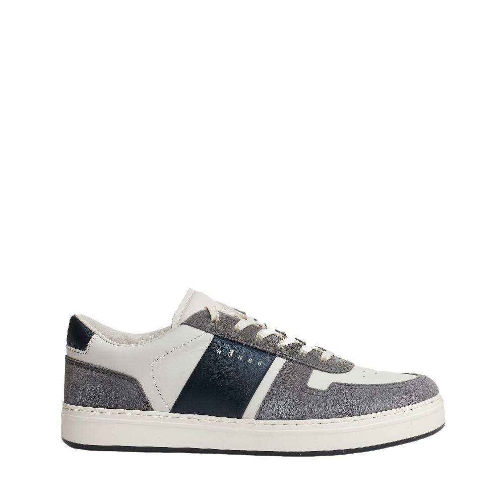 Sorelle Perego H TV sneakers pelle bianco grigio Consegna Veloce
