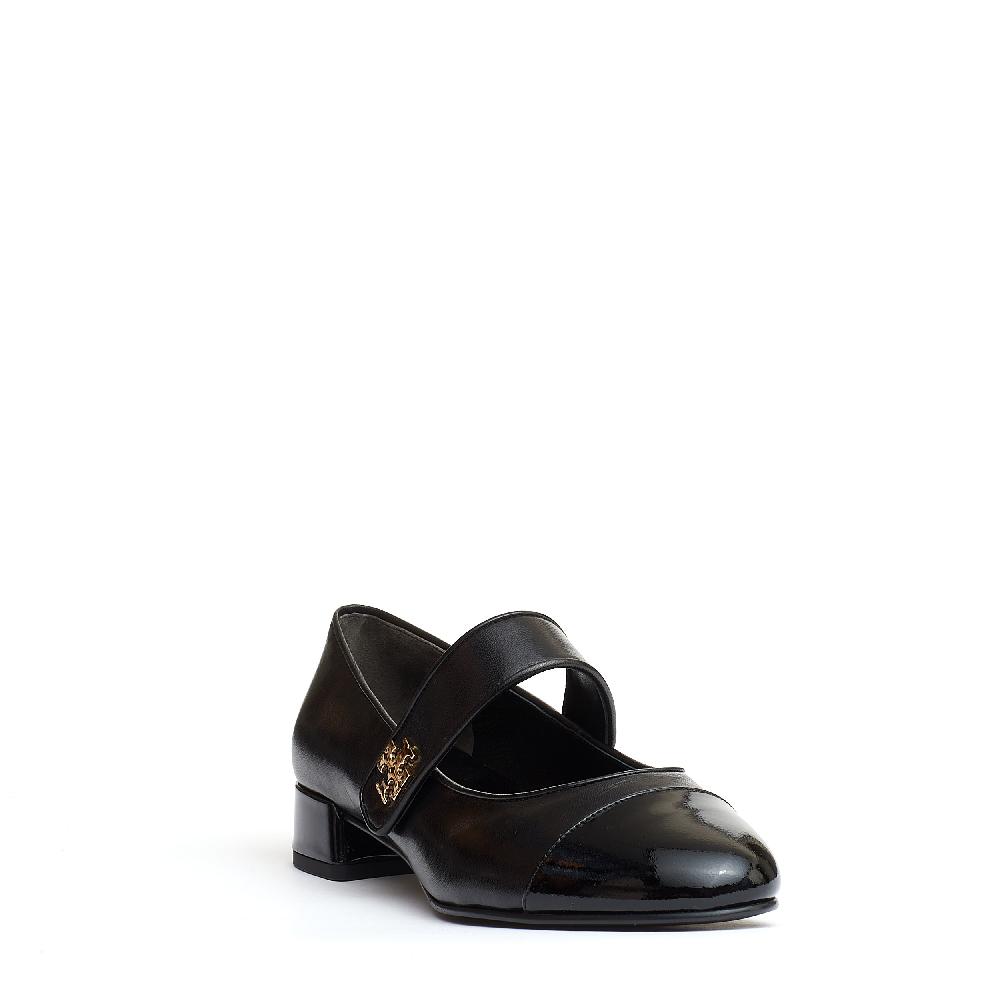 Sorelle Perego mary jane nera con tacco 5 cm Shopping Online