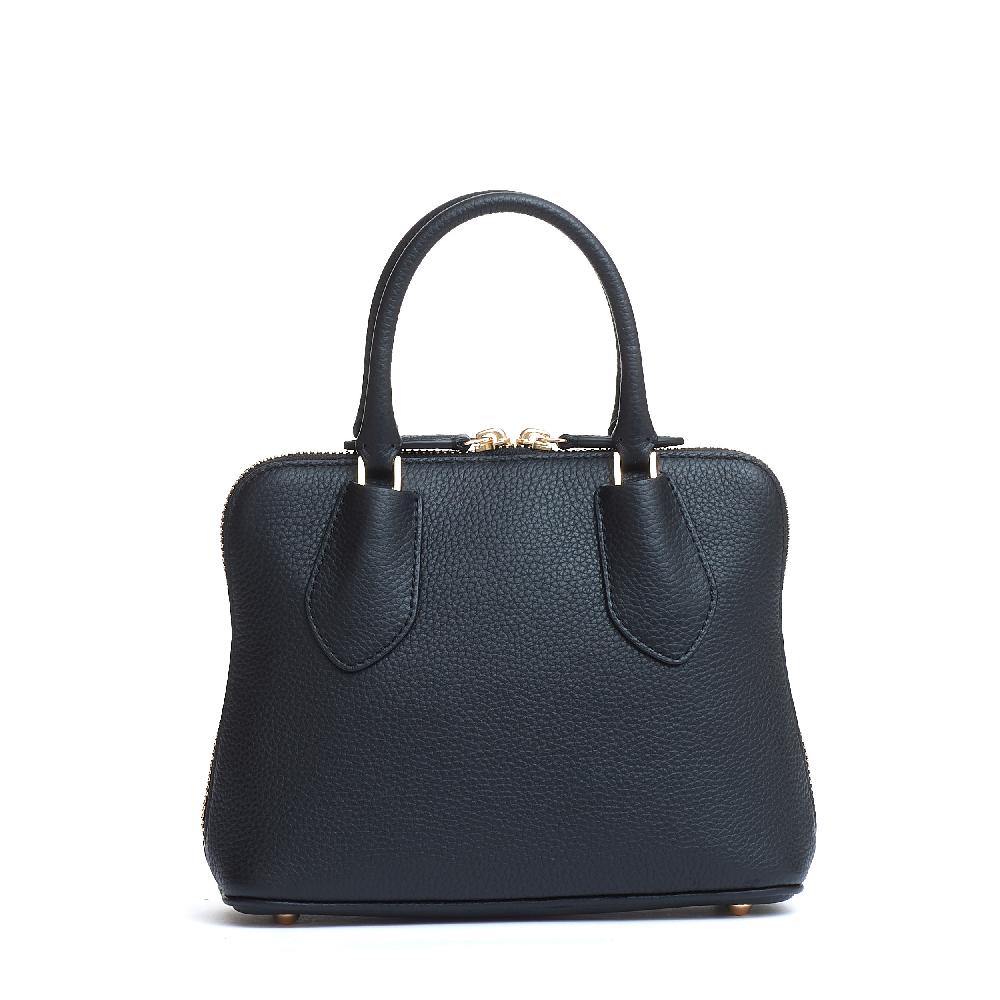 Sorelle Perego mini swing pelle martellata nera Affare Del Giorno