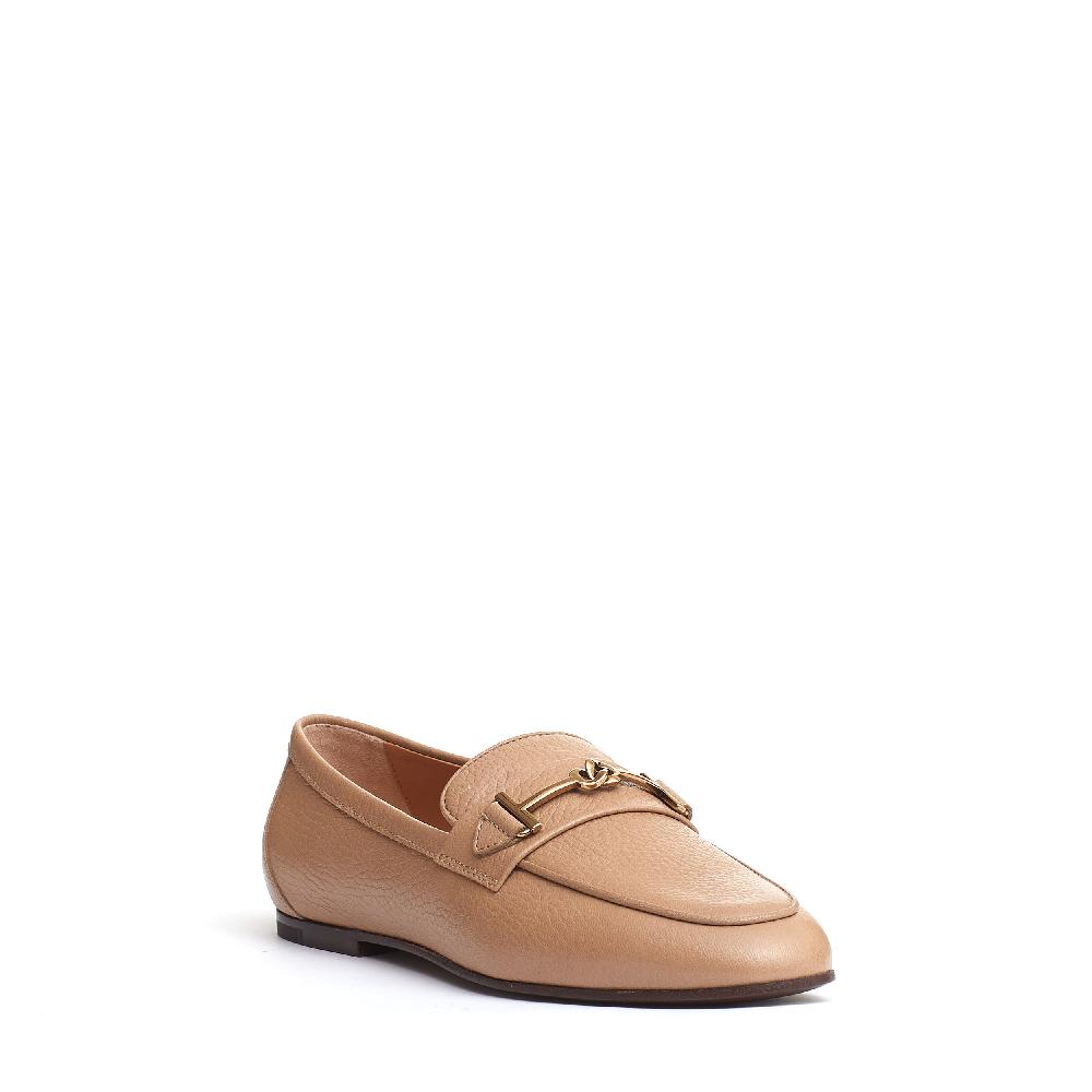 Sorelle Perego mocassino fibbia pelle beige Novità