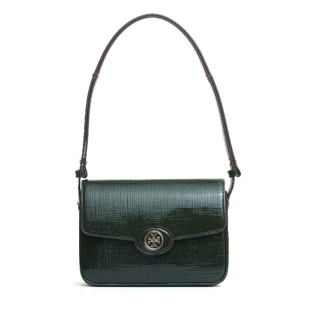Sorelle Perego robinson crosshatched spazzolato verde In Vendita