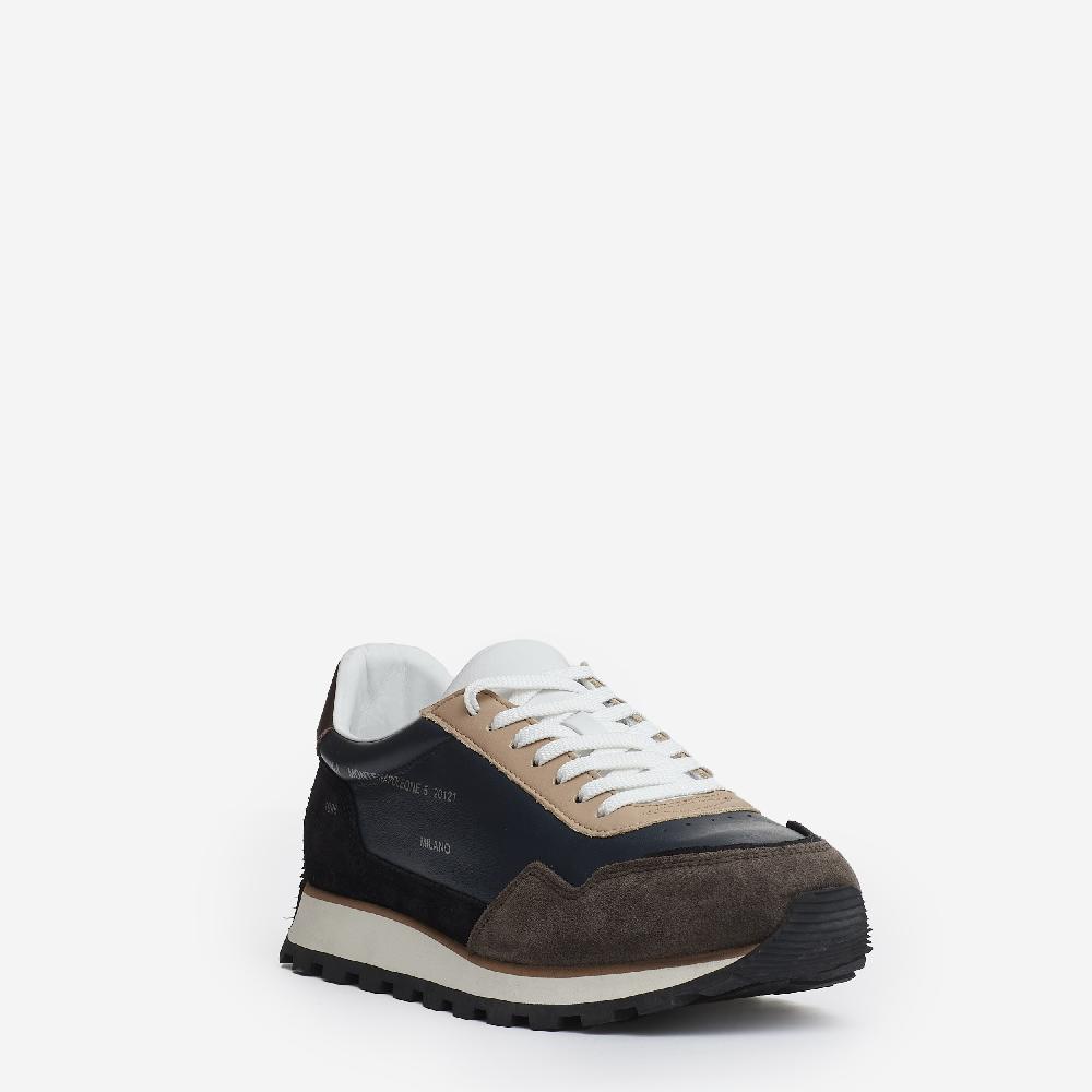 Sorelle Perego running 86er camoscio pelle nero blu tortora Hotsell