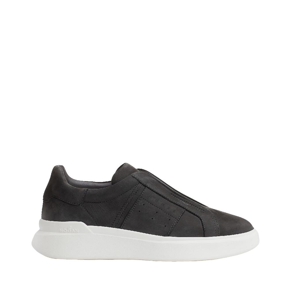 Sorelle Perego slipon rebel camoscio grigio