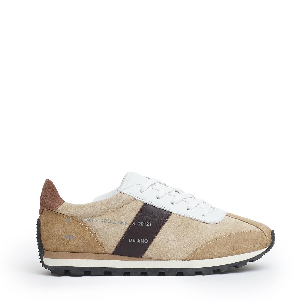 Sorelle Perego running 86er camoscio camel