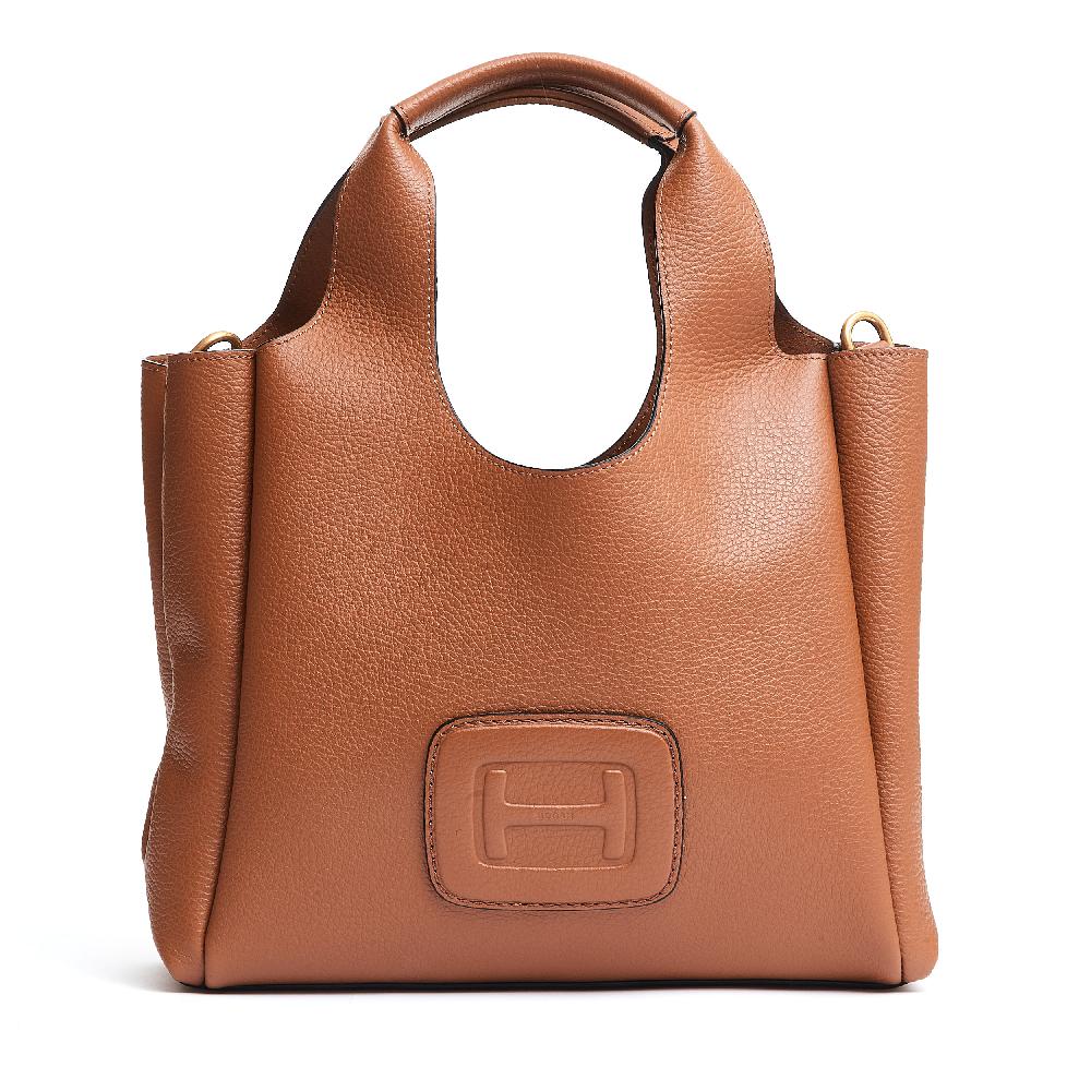 Sorelle Perego H bag shopping pelle cuoio