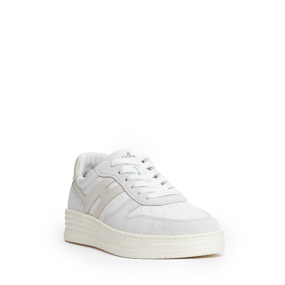 Sorelle Perego basket camoscio grigo e bianco Sconto