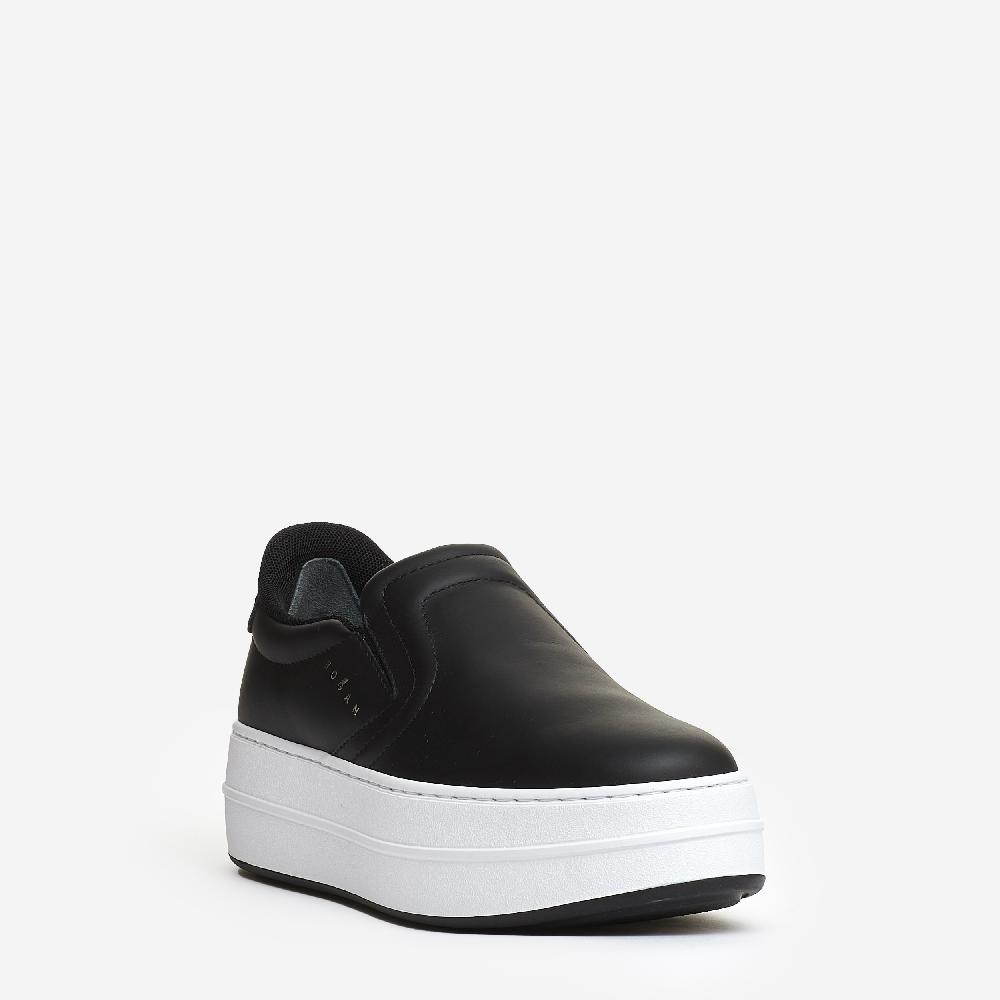Sorelle Perego Skyscaper slipon pelle nera In Saldo
