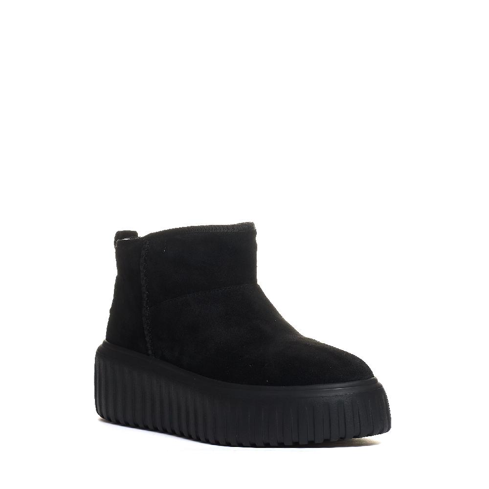 Sorelle Perego h stripes low boot camoscio nero Nuova
