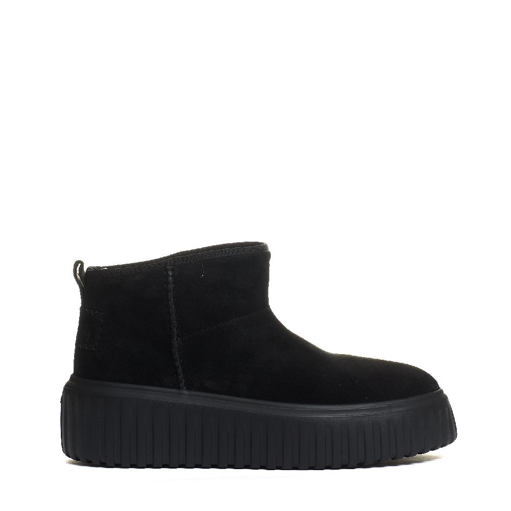 Sorelle Perego h stripes low boot camoscio nero Nuova