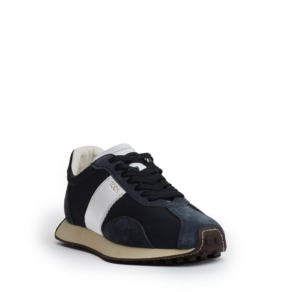 Sorelle Perego sneakers camoscio blu e tessuti Promozione Limitata