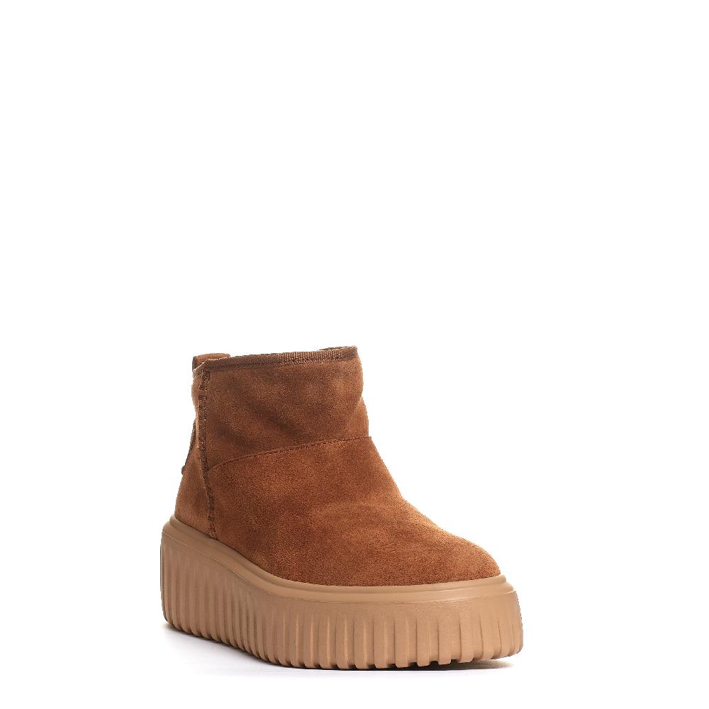 Sorelle Perego h stripes low boot camoscio cuoio Presa