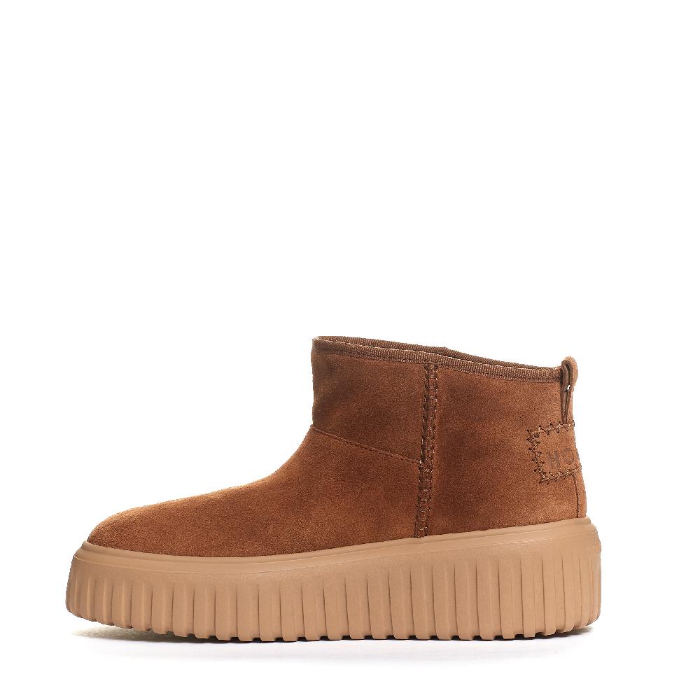 Sorelle Perego h stripes low boot camoscio cuoio Presa