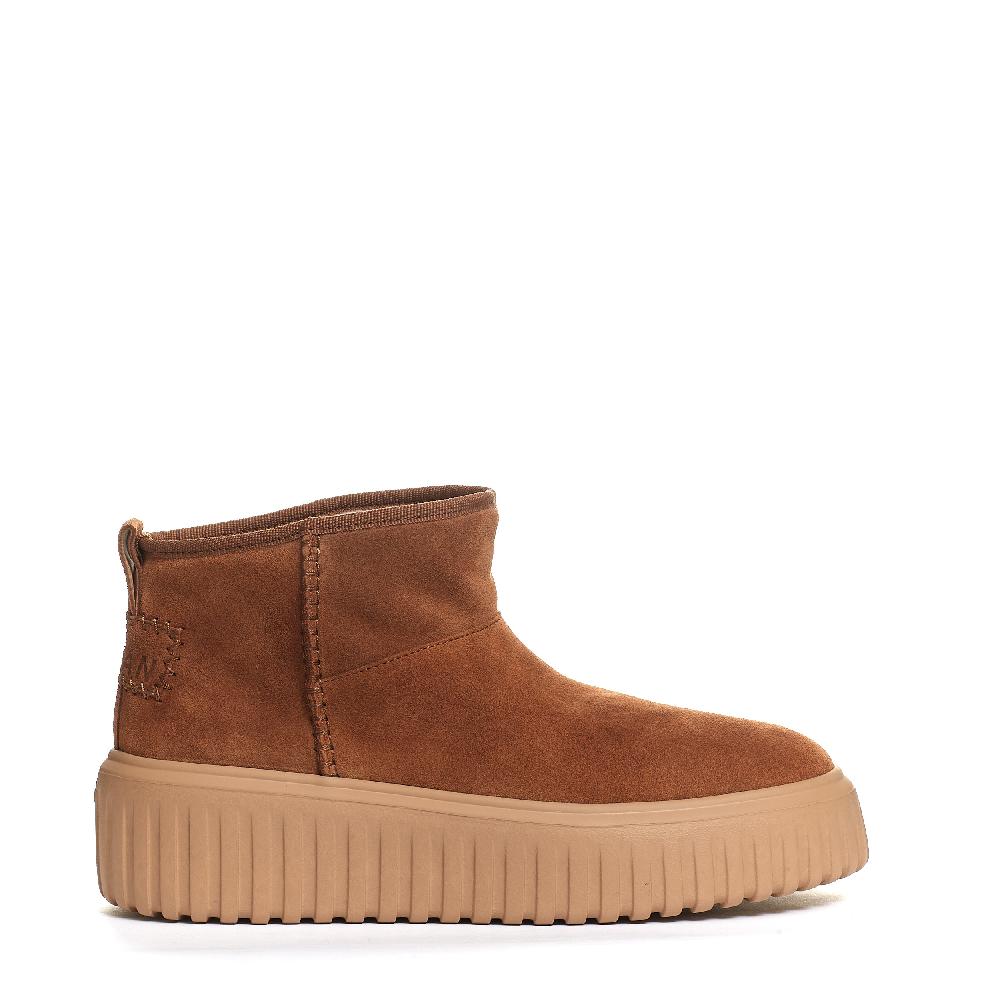 Sorelle Perego h stripes low boot camoscio cuoio Presa
