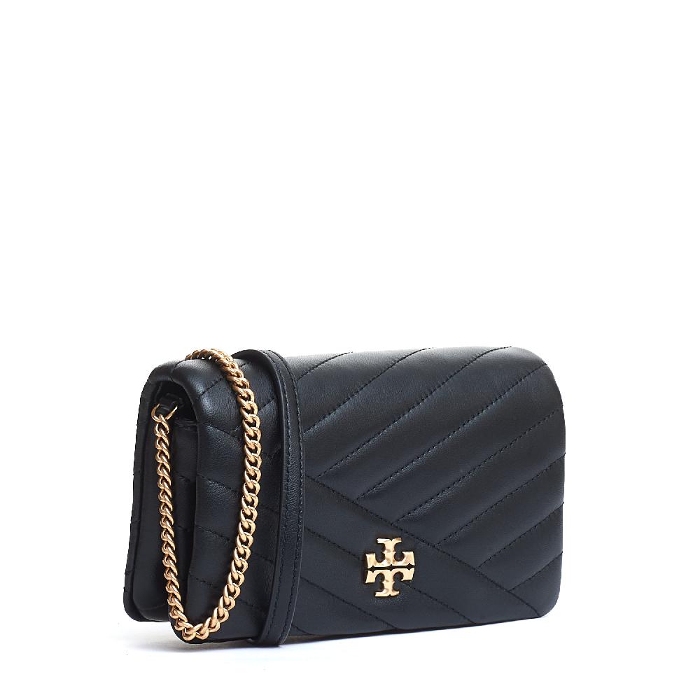 Sorelle Perego chain wallet pelle nera con catena Saldi