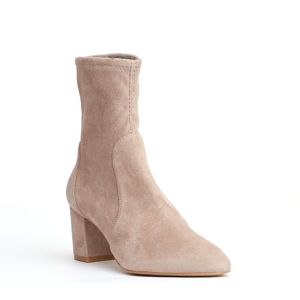 Sorelle Perego stivaletto camoscio beige 70 mm Vendita
