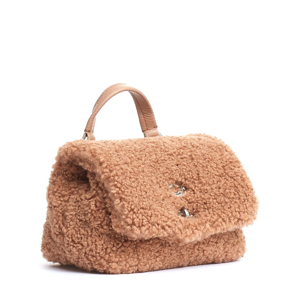 Sorelle Perego postina baby dolly teddy cuoio Presa