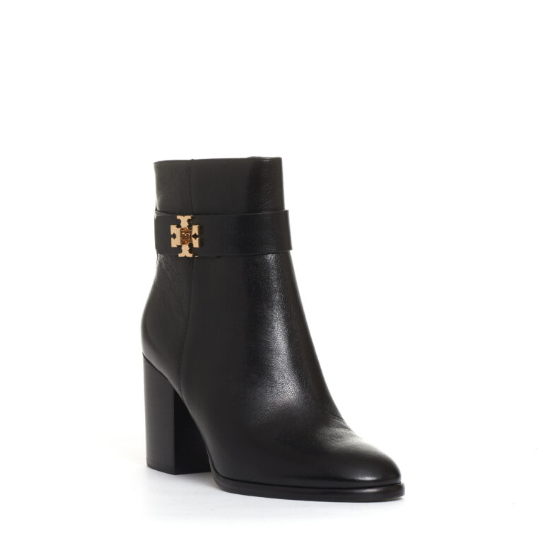 Sorelle Perego stivaletto pelle nera logo tacco 70 mm Online