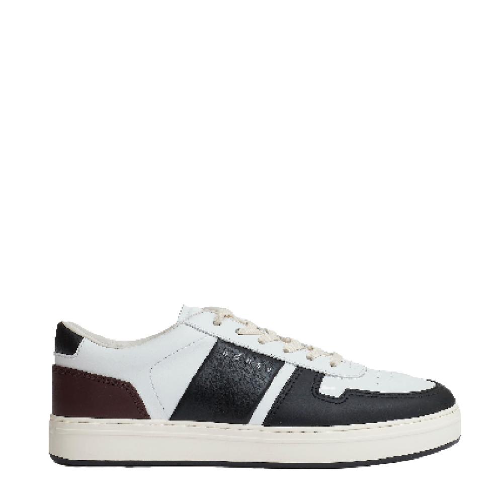 Sorelle Perego H TV sneakers pelle bianco nero