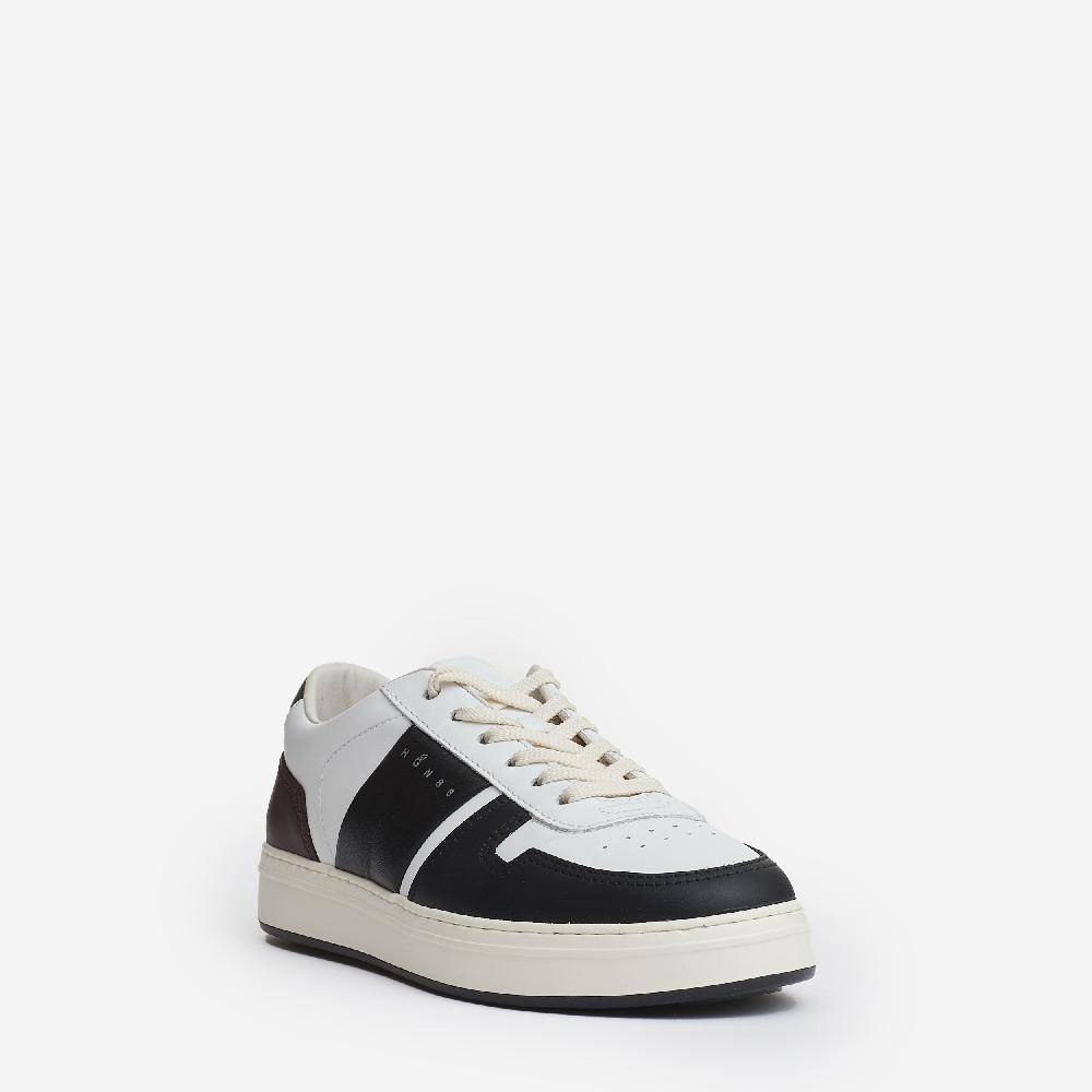 Sorelle Perego H TV sneakers pelle bianco nero Hotsell