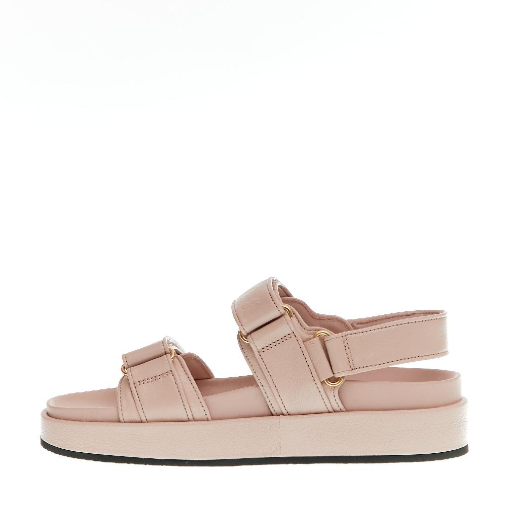 Sorelle Perego sandalo sportivo pelle cipria Saldi