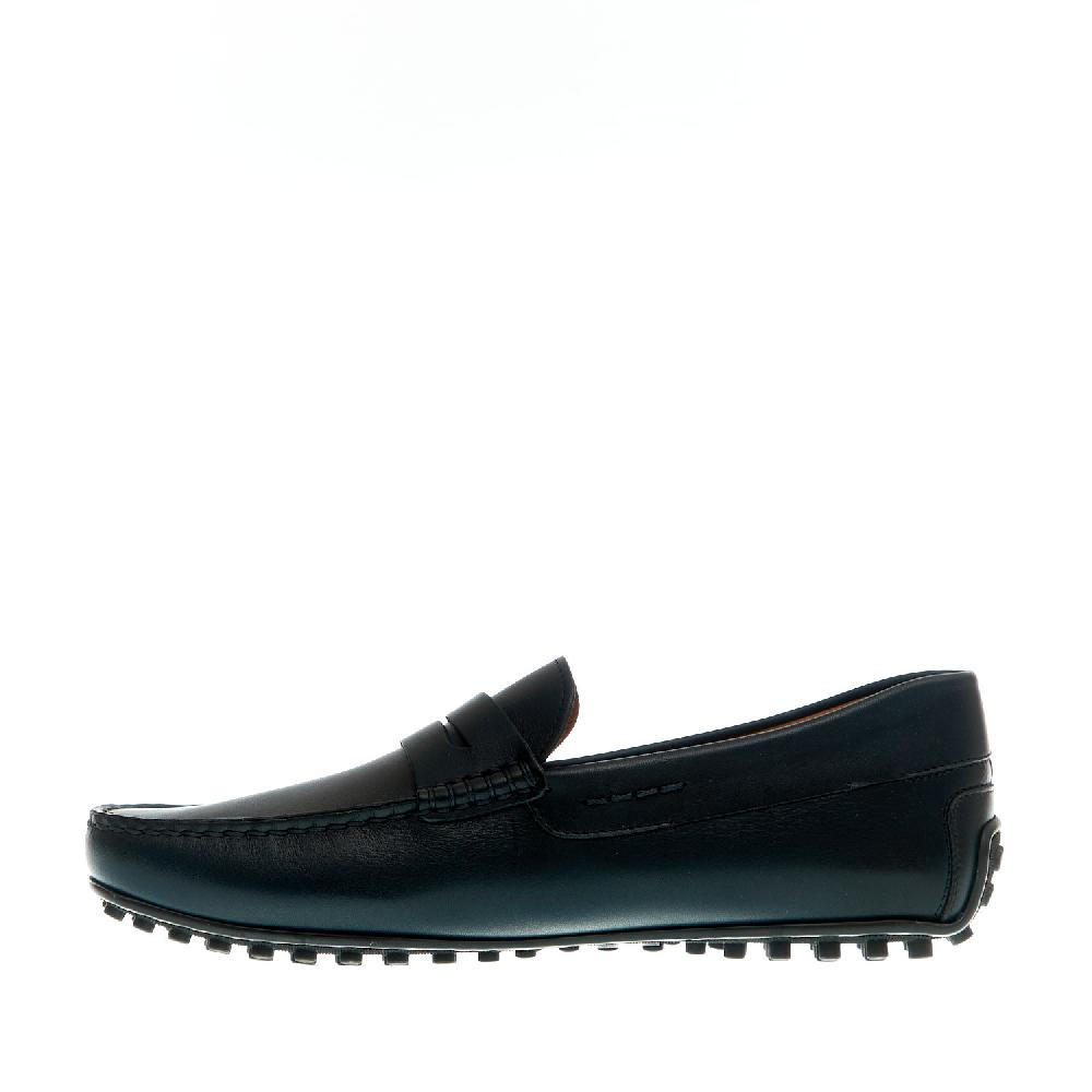 Sorelle Perego mocassino driver pelle blu Qualità Garantita