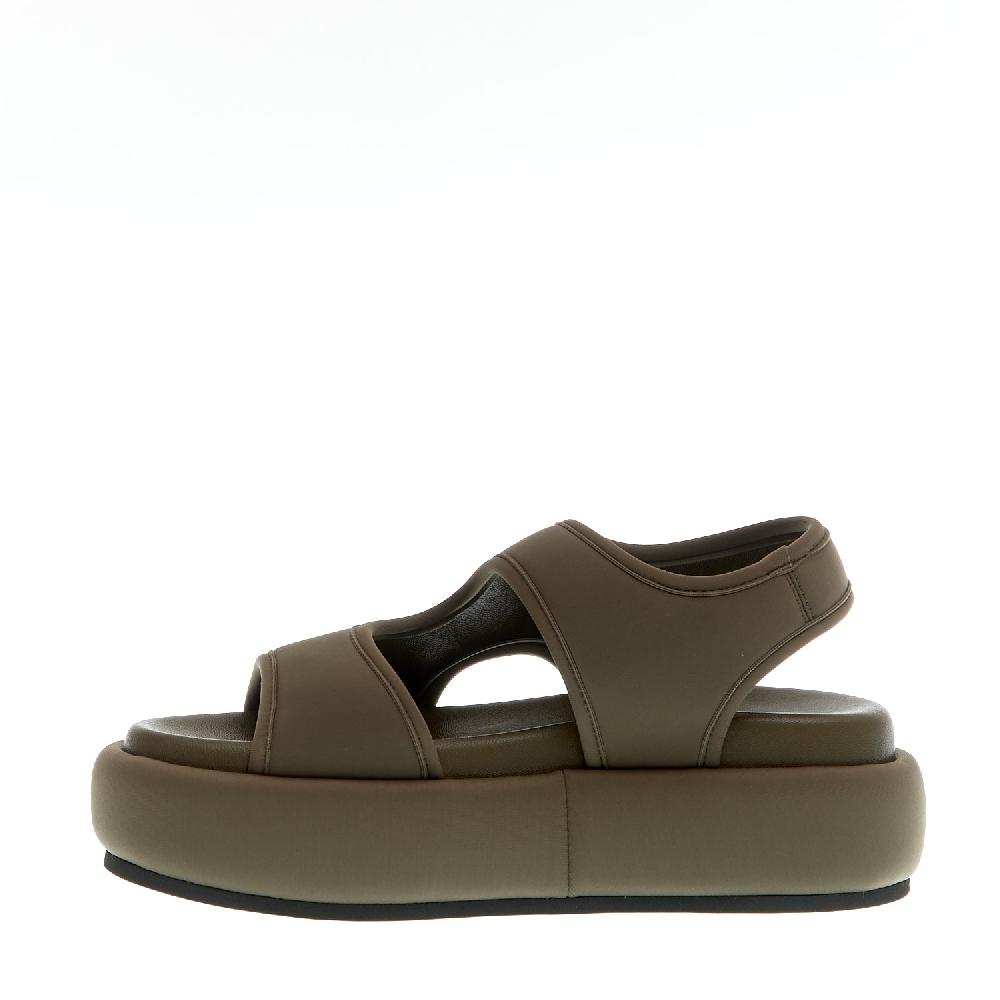 Sorelle Perego sandalo zeppa neoprene verdone Negozi Online