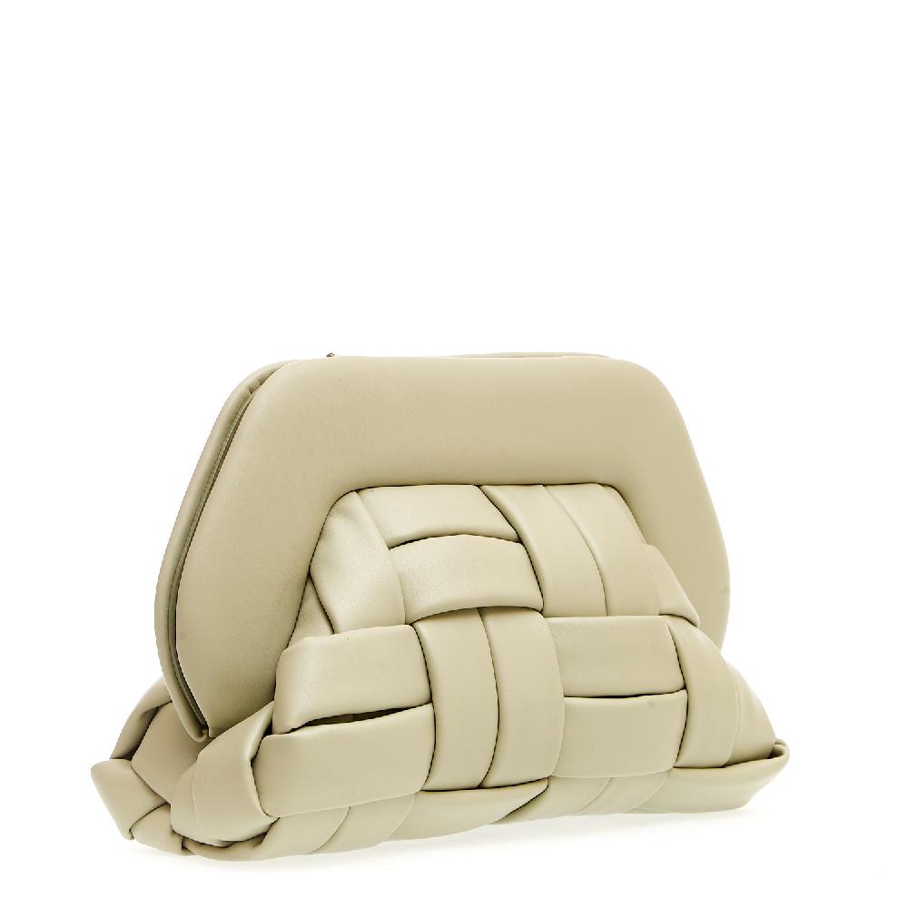 Sorelle Perego Clutch design intrecciato muschio Vendite Flash