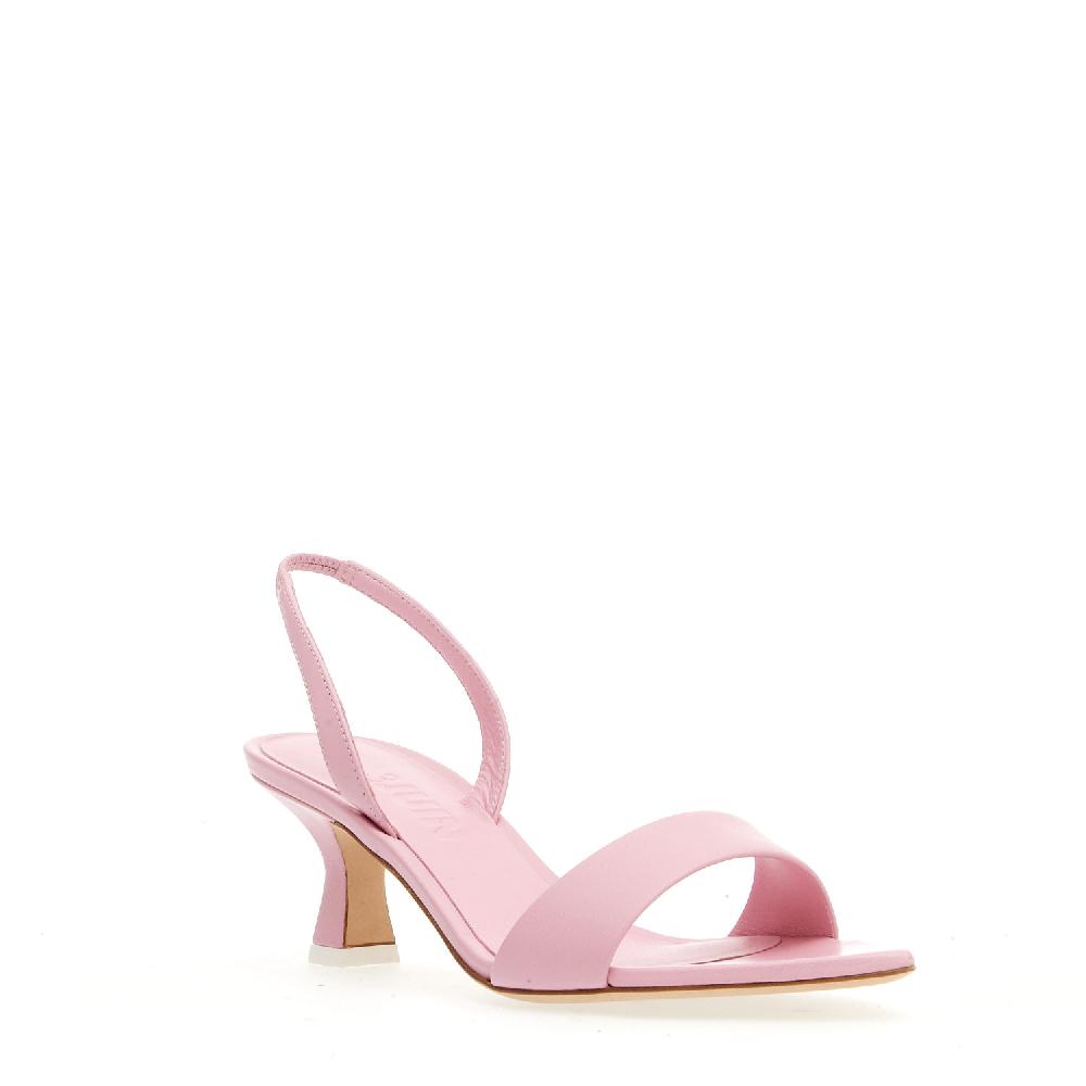 Sorelle Perego sandalo pelle rosa tacco 50 mm Grandi sconti
