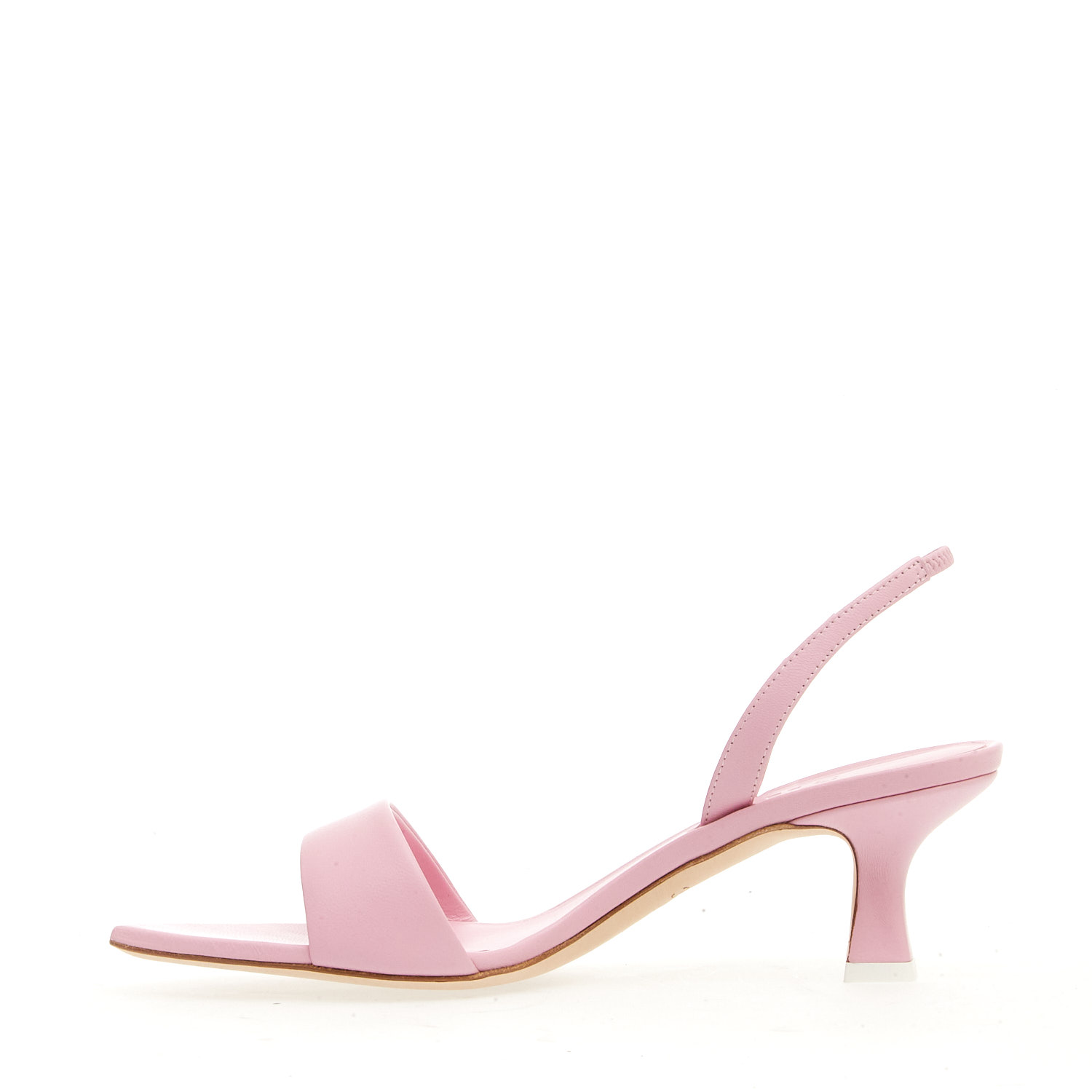 Sorelle Perego sandalo pelle rosa tacco 50 mm Grandi sconti