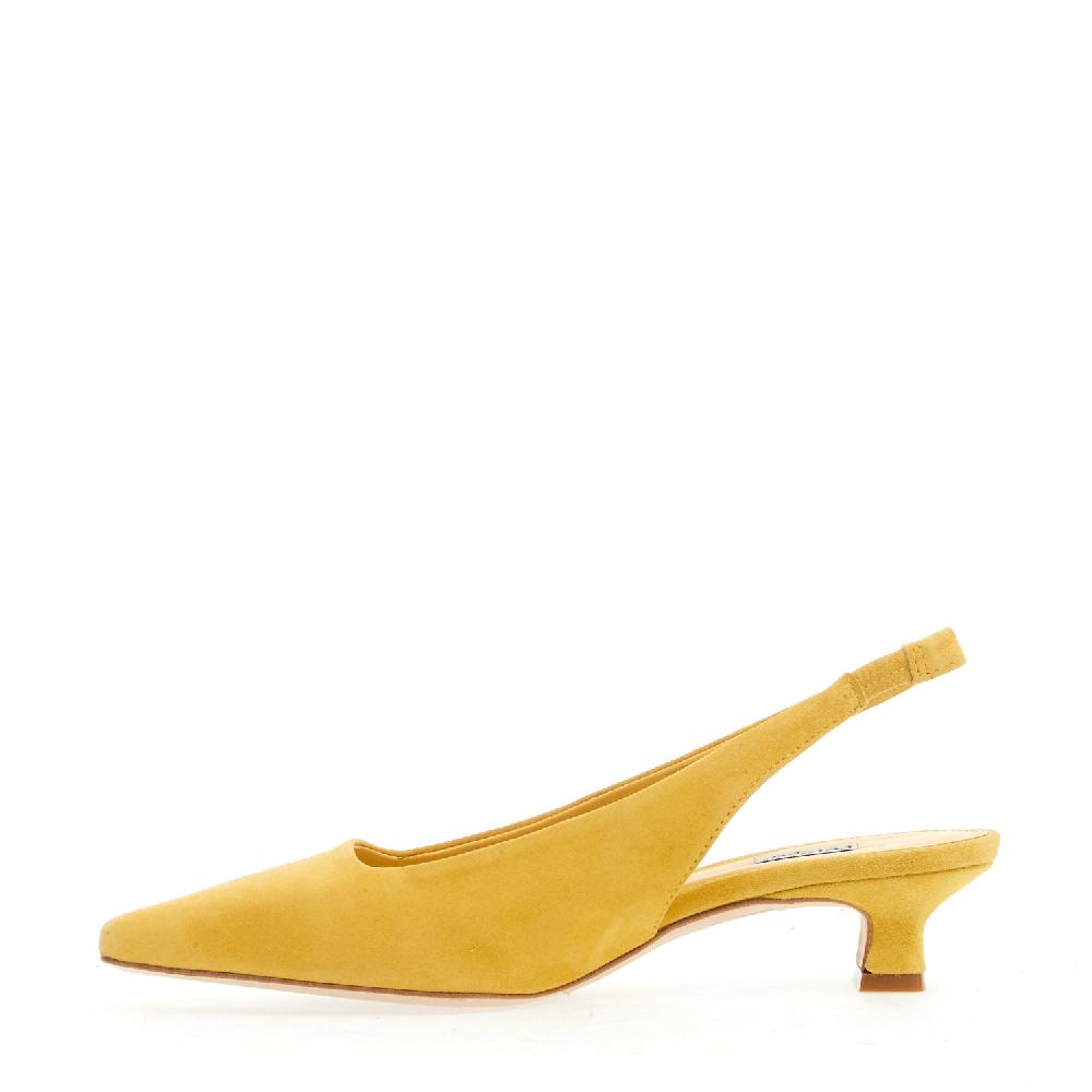 Sorelle Perego slingback camoscio giallo Super Saving Price
