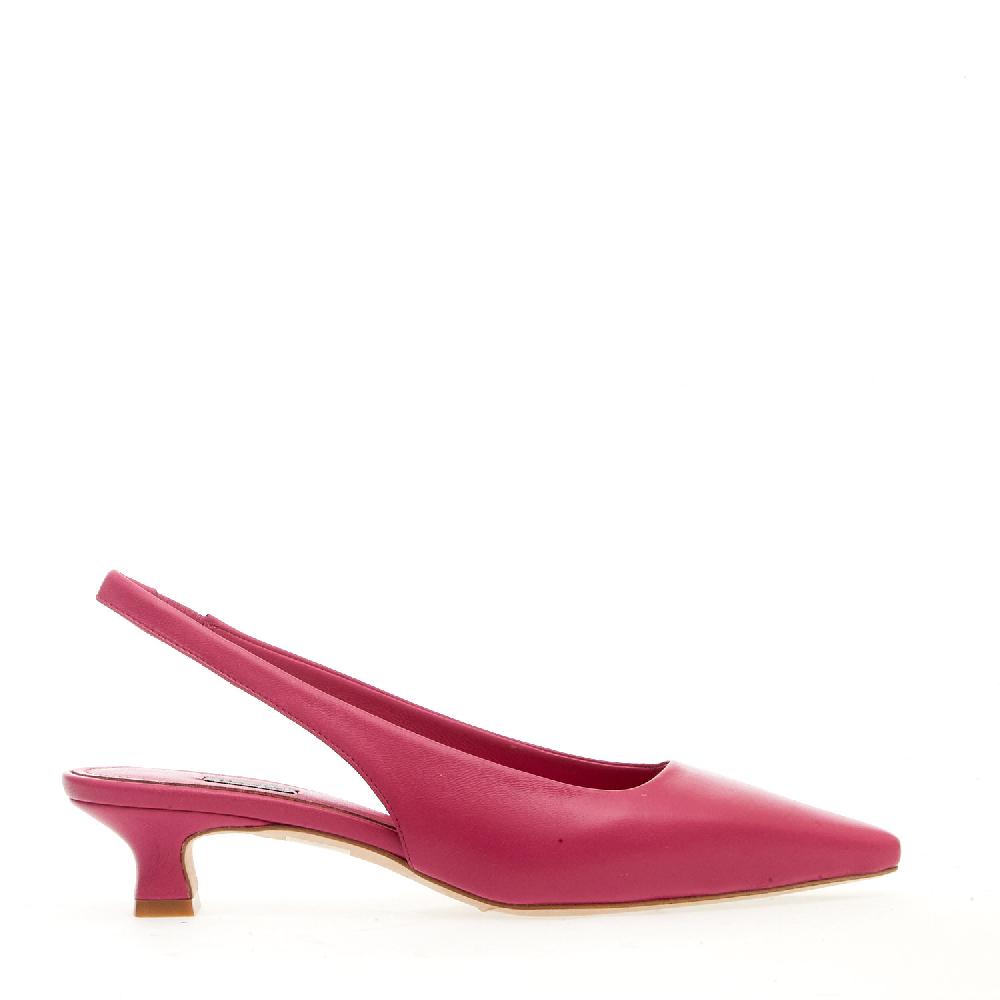 Sorelle Perego slingback pelle fuxia Ultimi tre giorni