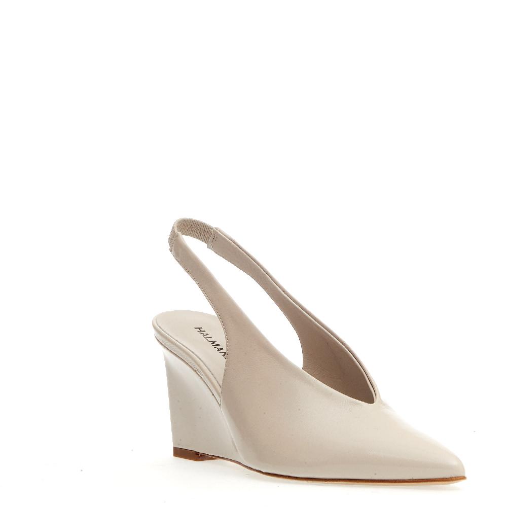 Sorelle Perego slingback Pelle roccia tacco 80 mm Ultimi due giorni