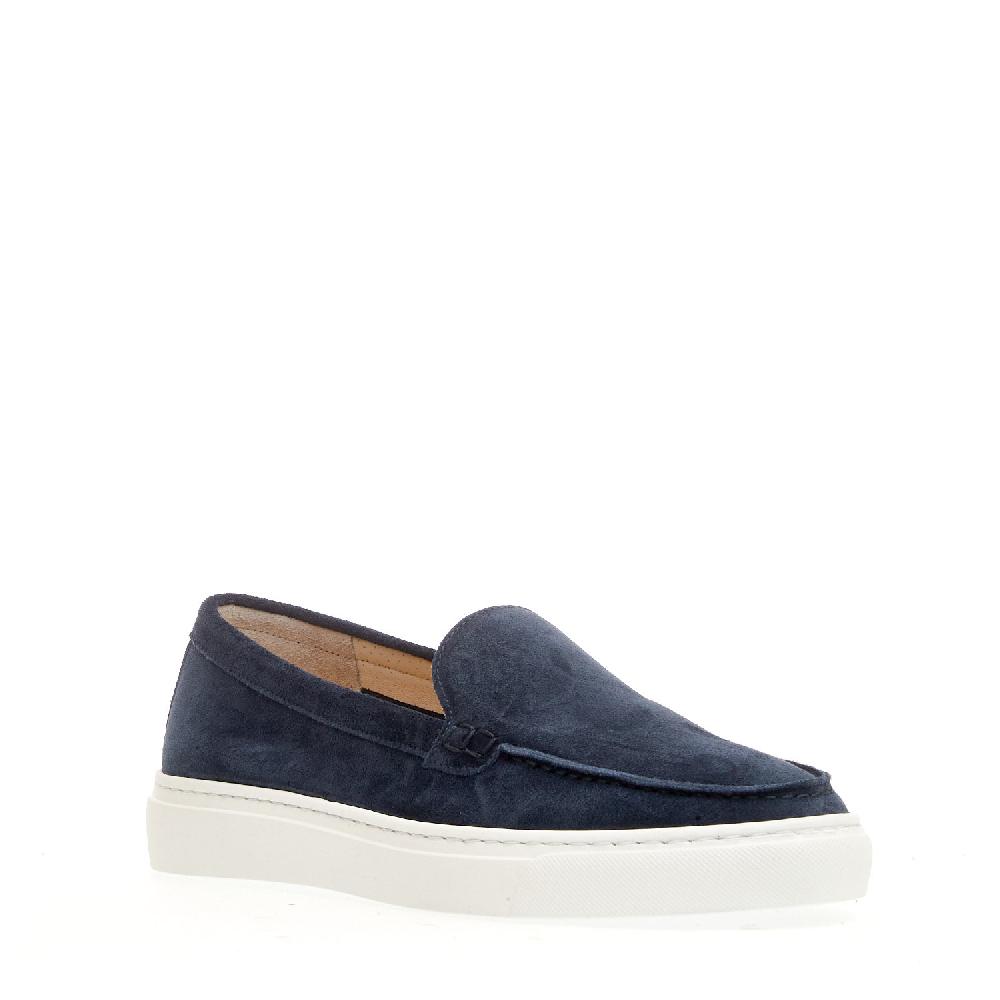 Sorelle Perego slipon camoscio blu Fino al 60% di sconto