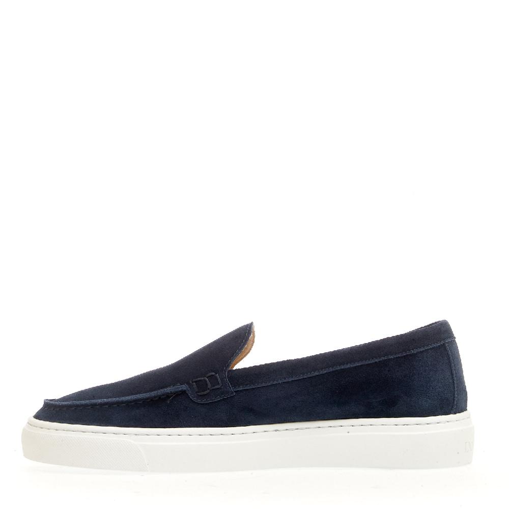 Sorelle Perego slipon camoscio blu Fino al 60% di sconto