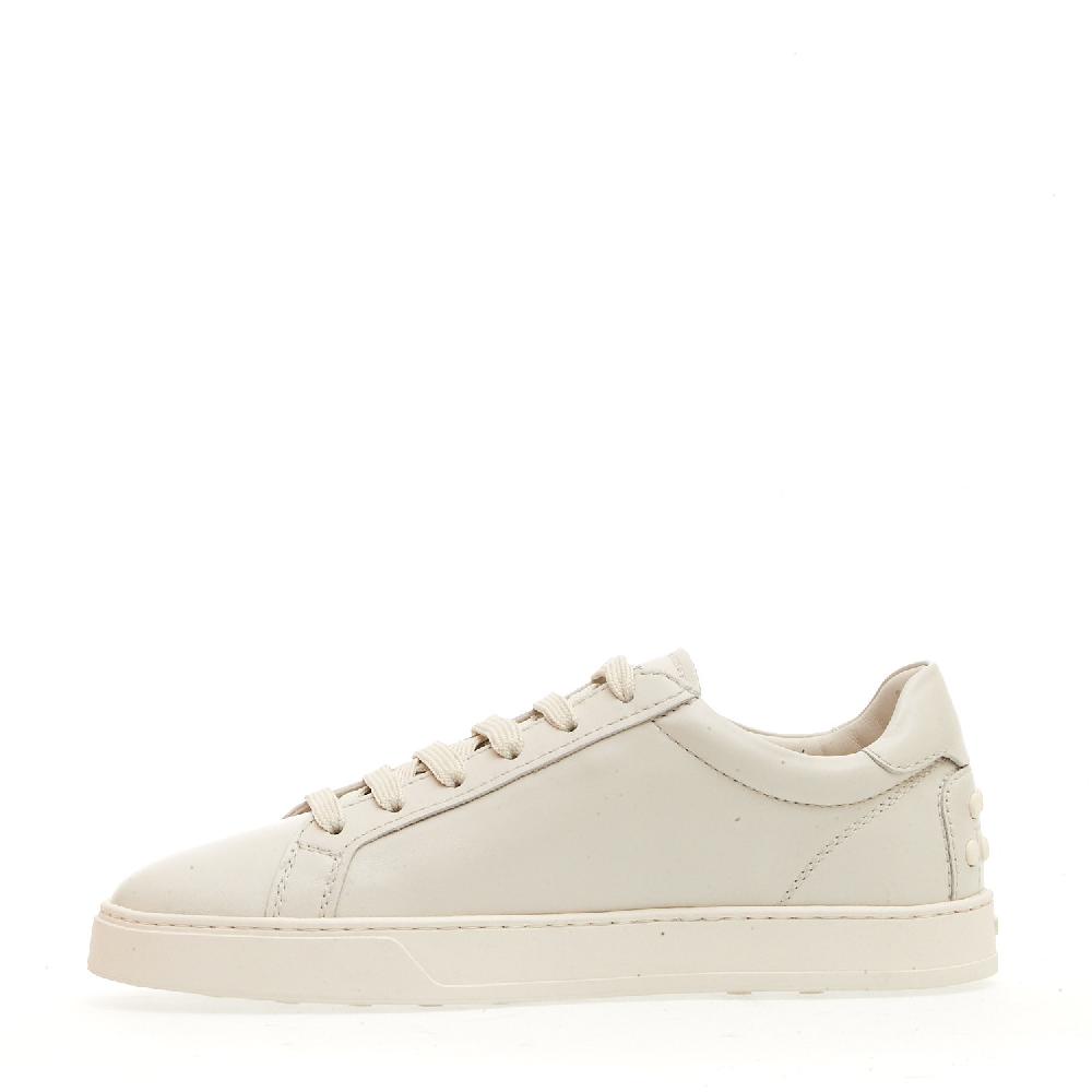 Sorelle Perego sneakers in pelle bianco fondo cassetta Enormi sconti