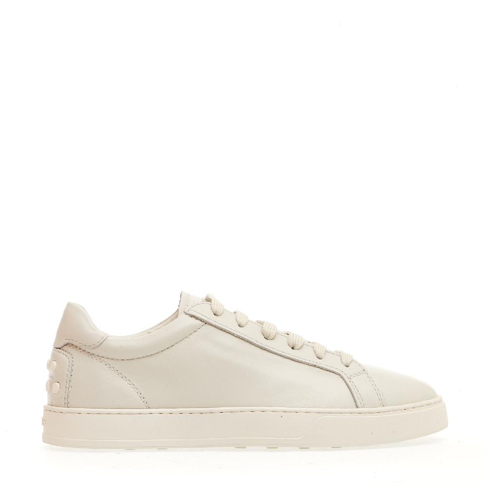 Sorelle Perego sneakers in pelle bianco fondo cassetta Enormi sconti