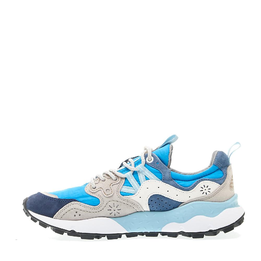 Sorelle Perego sneakers tessuto bluette camoscio blu e grigio Nuovo
