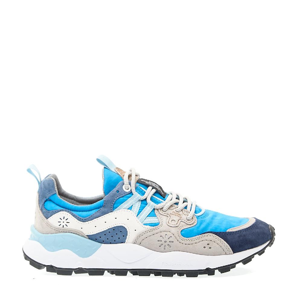 Sorelle Perego sneakers tessuto bluette camoscio blu e grigio Nuovo