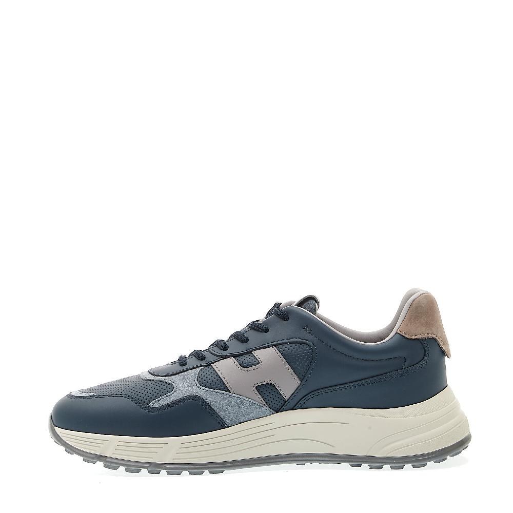 Sorelle Perego sneakers hyperlight pelle blu e camoscio Soddisfazione Garantita