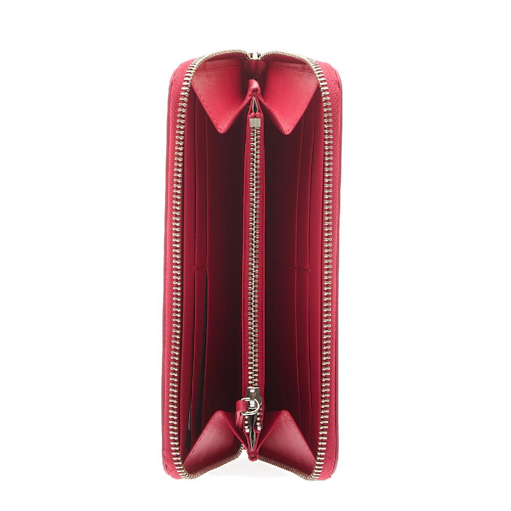 Sorelle Perego portafoglio full zip pelle fucsia Presa