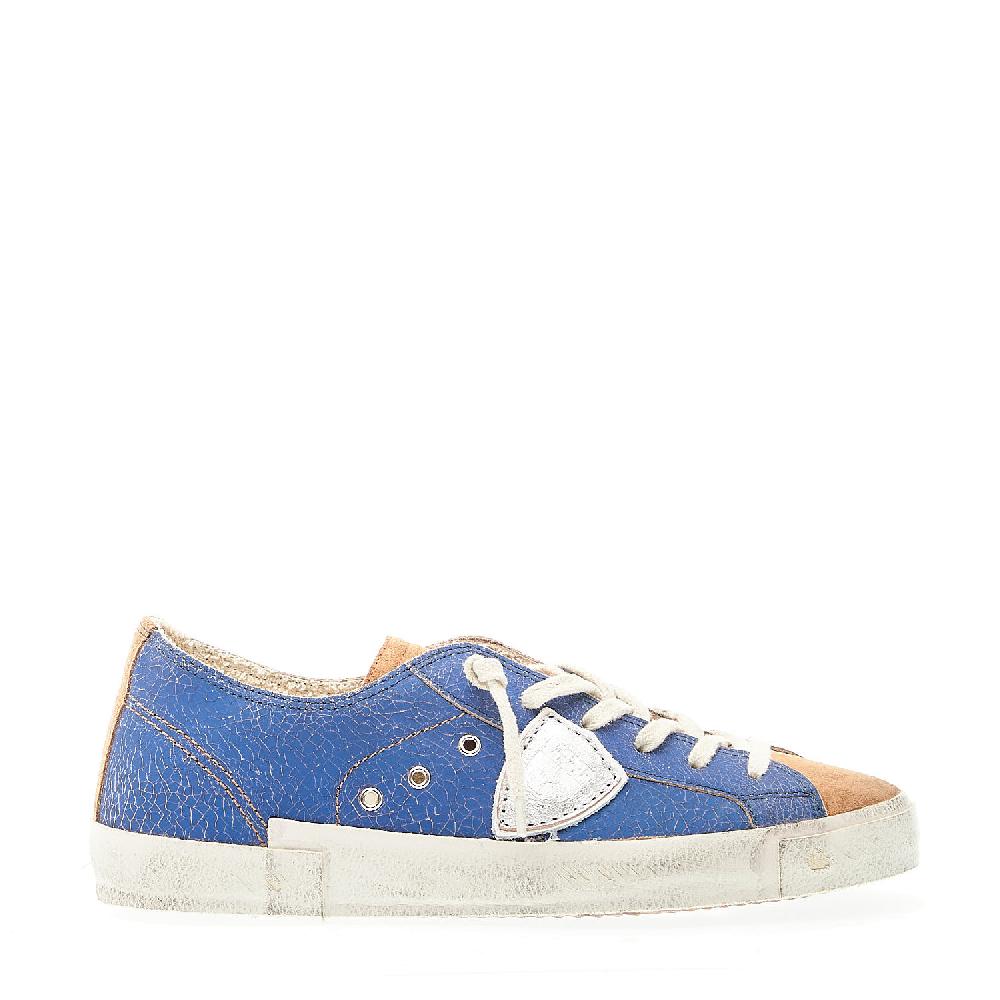 Sorelle Perego Paris sfoderata craclè bluette Hotsell